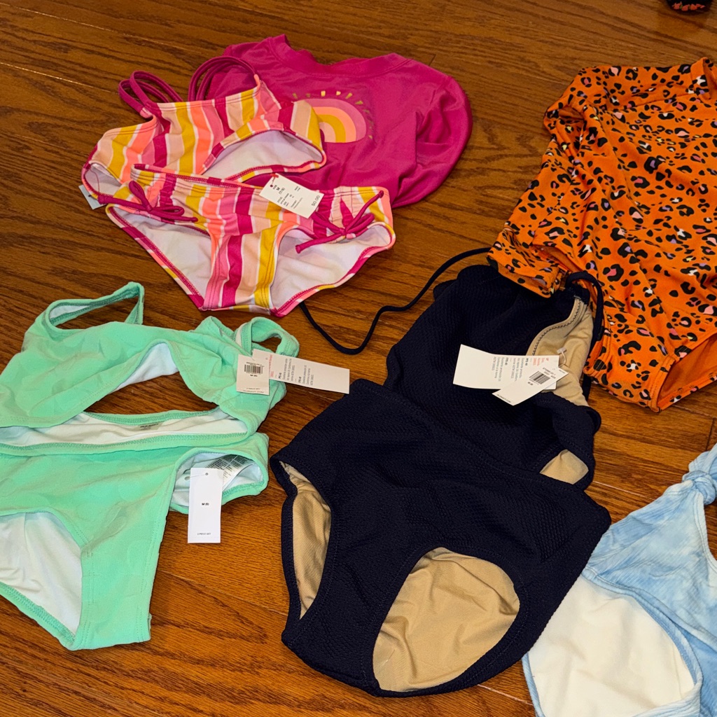 11 Brand New Girls Swimsuits 11 Brand New Girls Swimsuits